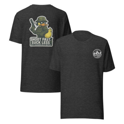 Shoot Fast, Suck Less Tee - Image 2