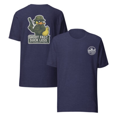Shoot Fast, Suck Less Tee - Image 4