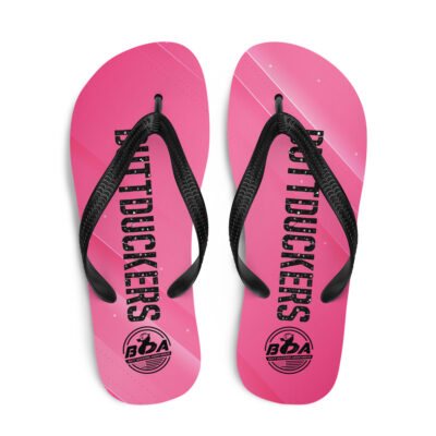BUTTDUCKERS (PINK) Flip-Flops