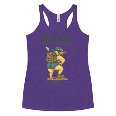 M.I.L.F - Racerback Tank - Image 2
