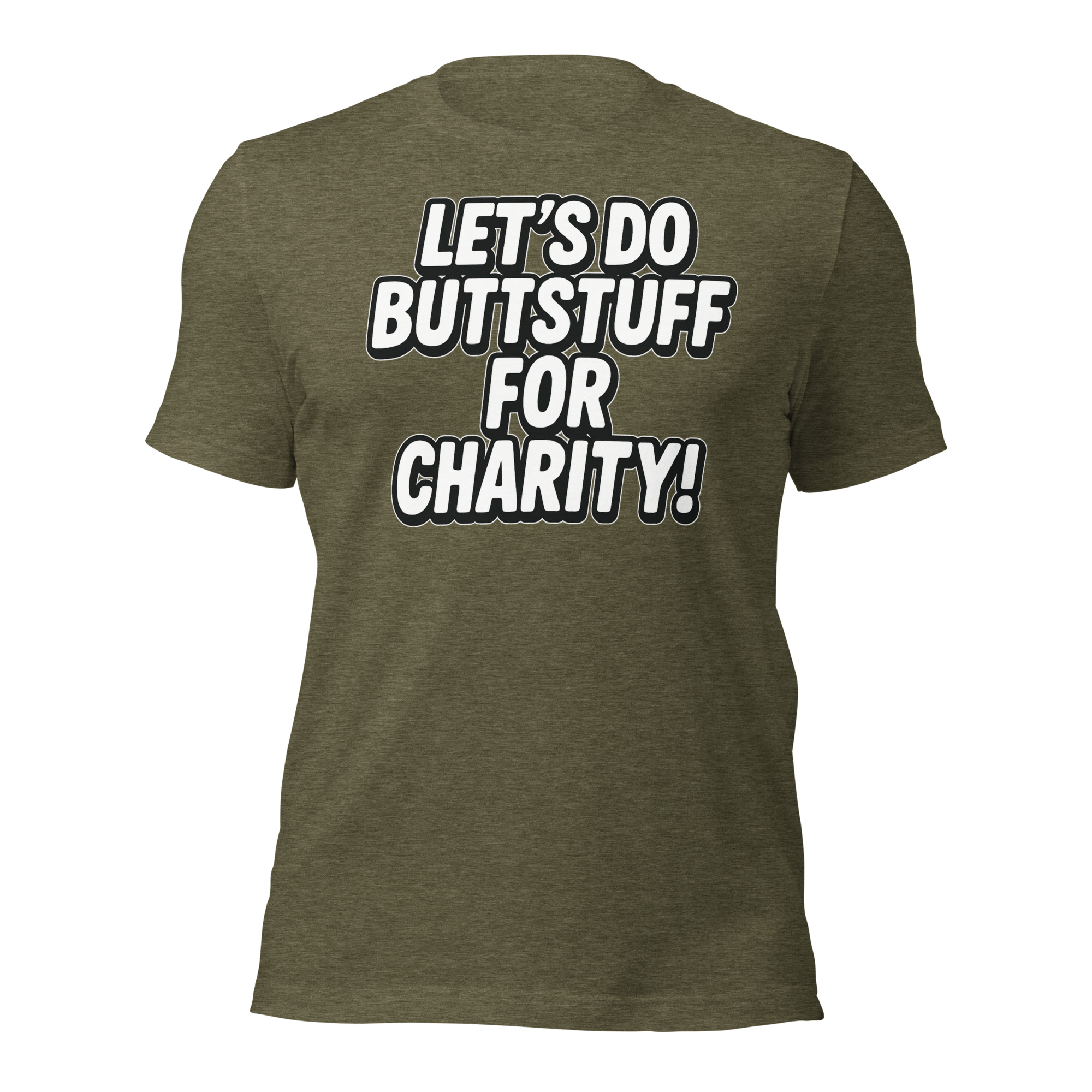 LET'S DO BUTT STUFF FOR CHARITY - TEE - Image 4