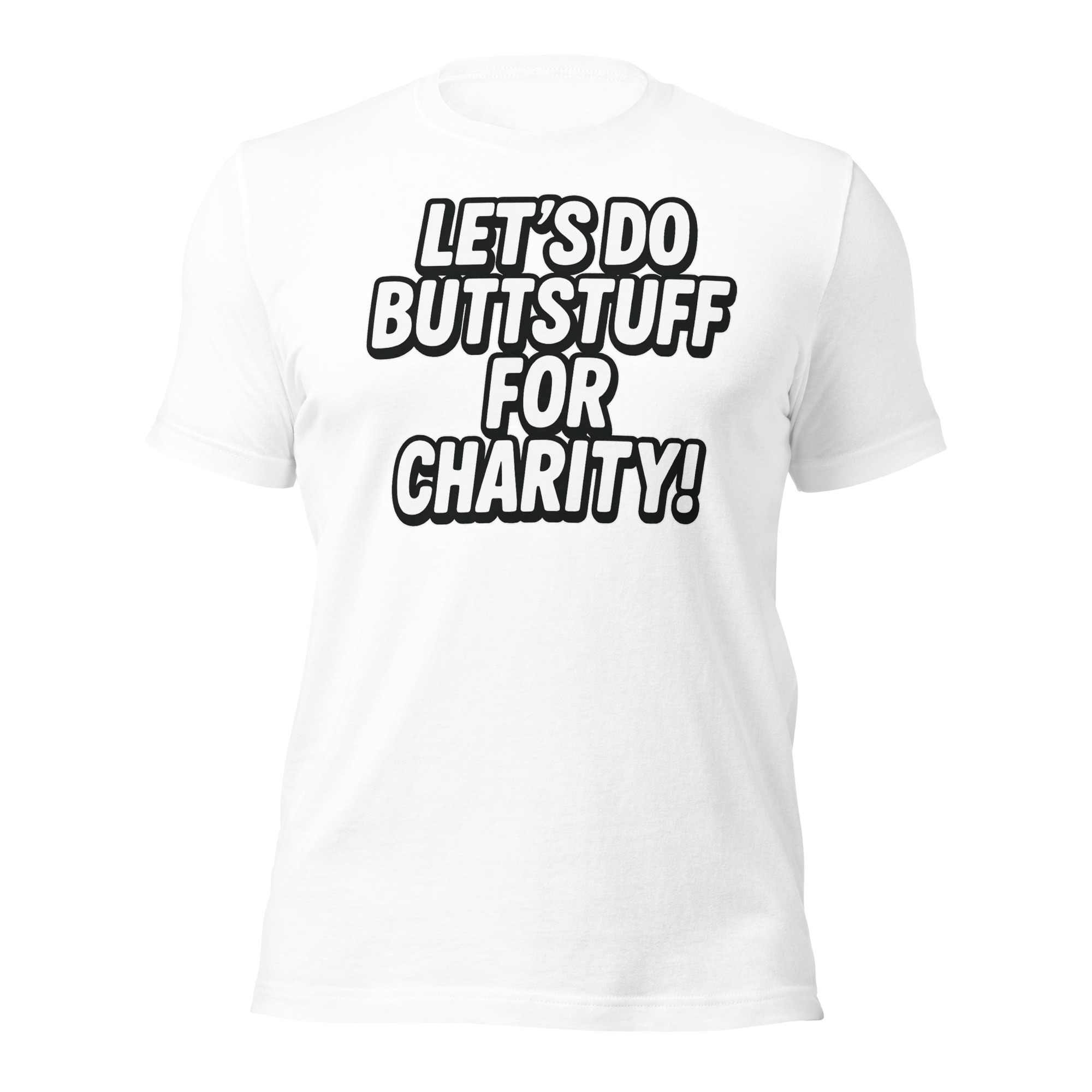 LET'S DO BUTT STUFF FOR CHARITY - TEE - Image 3